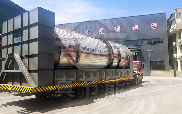 電鍍污泥干燥設備運輸發(fā)貨